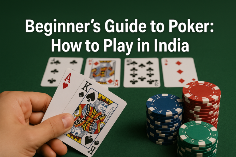 Beginner’s Guide to Poker: How to Play in India