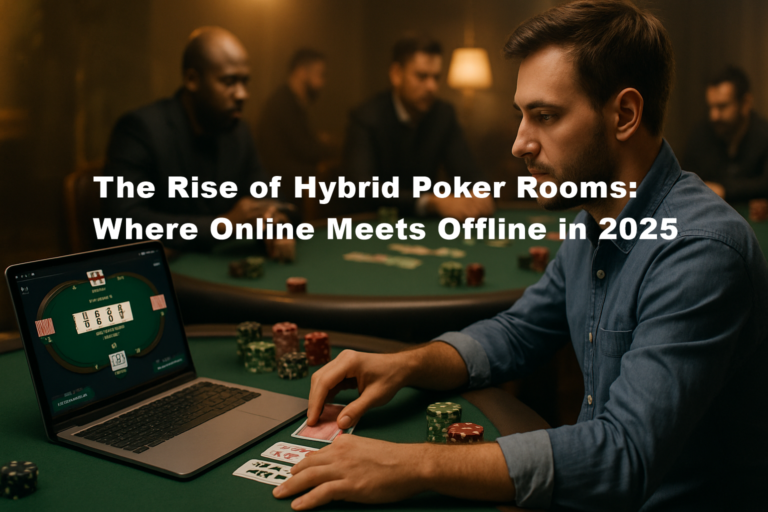 The Rise of Hybrid Poker Rooms: Where Online Meets Offline in 2025
