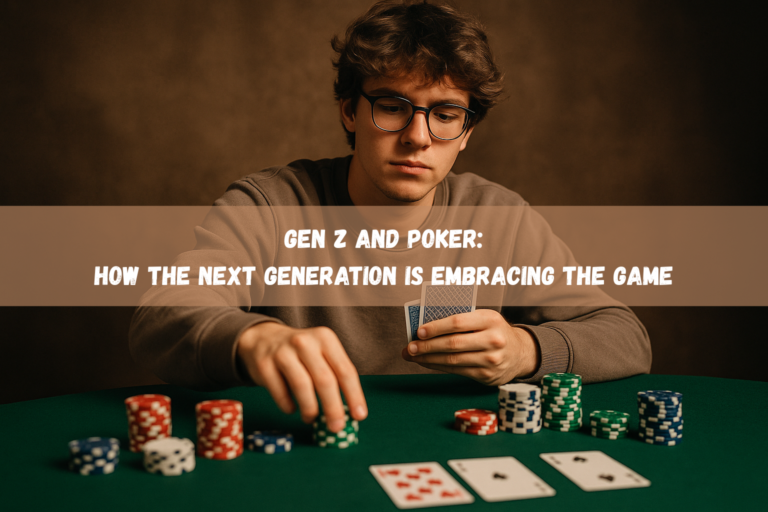 Gen Z and Poker: How the Next Generation Is Embracing the Game