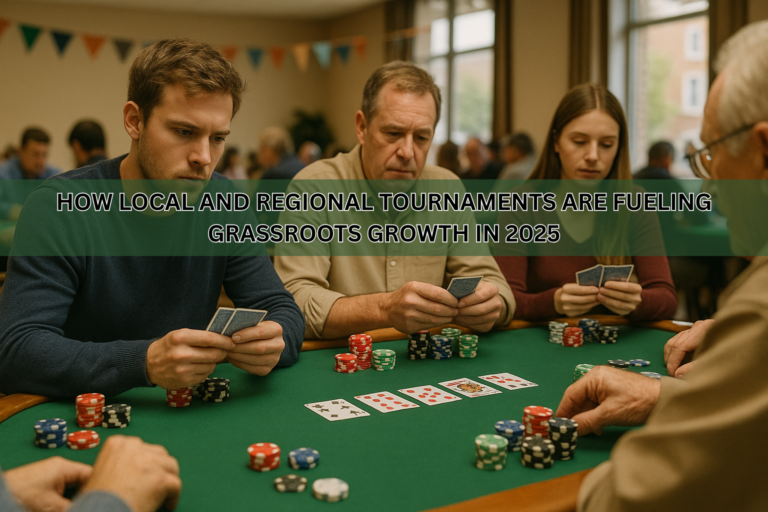 How Local and Regional Tournaments Are Fueling Grassroots Growth in 2025