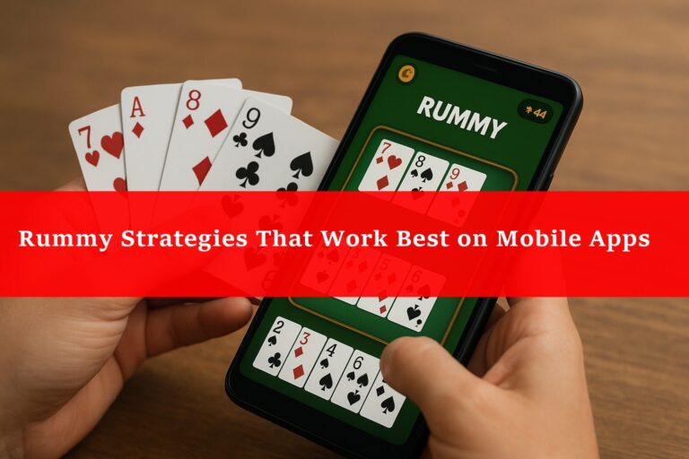 Rummy Strategies That Work Best on Mobile Apps