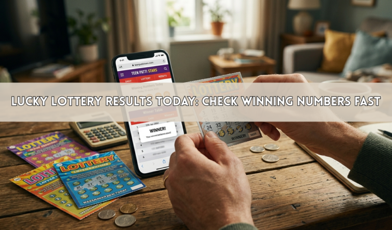 Lucky Lottery Results Today: Check Winning Numbers Fast