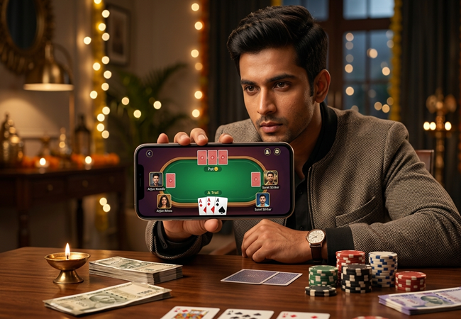Featured image - Teen Patti Gujarat table game
