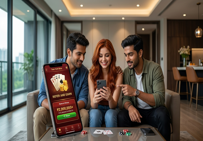 Featured image - Teen Patti Bihar refer and earn