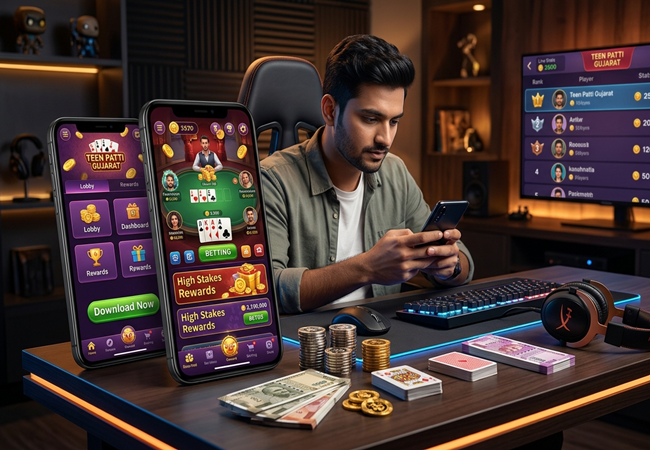 Featured image - Teen Patti Gujarat app
