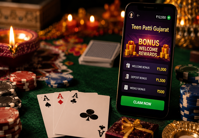 Featured image - Teen Patti Gujarat bonus