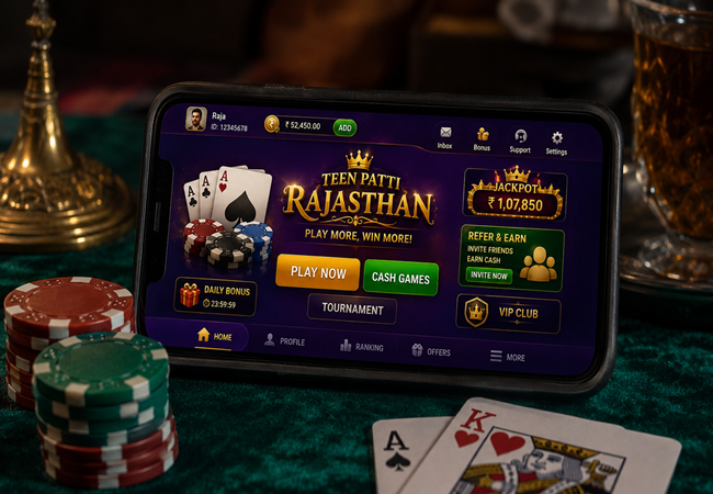 Featured image - Teen Patti Rajasthan