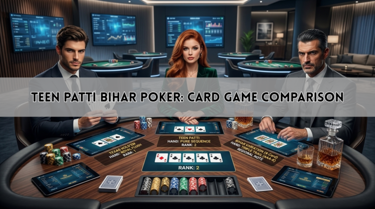 Teen Patti Bihar Poker: Card Game Comparison