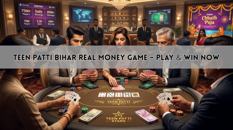 Teen Patti Bihar Real Money Game – Play & Win Now