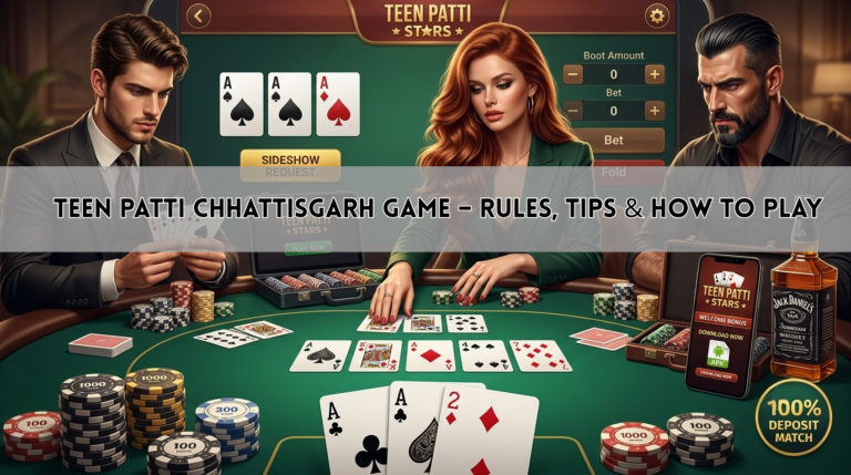 Teen Patti Chhattisgarh Game – Rules, Tips & How to Play