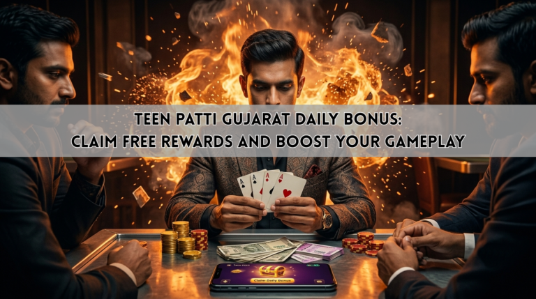 Teen Patti Gujarat Daily Bonus: Claim Free Rewards and Boost Your Gameplay