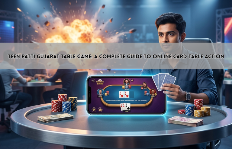 Teen Patti Gujarat Table Game: A Complete Guide to Online Card Table Action