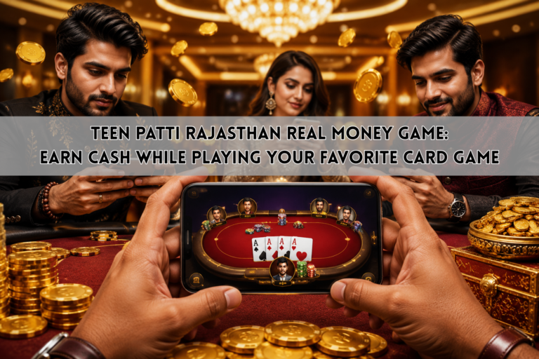 Teen Patti Rajasthan Real Money Game: Earn Cash While Playing Your Favorite Card Game