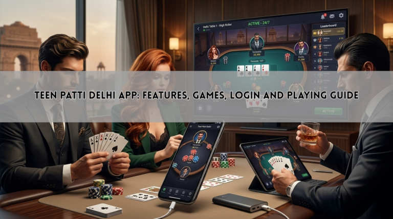 Teen Patti Delhi App: Features, Games, Login and Playing Guide