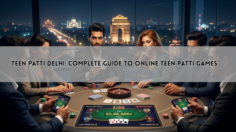 Teen Patti Delhi: Complete Guide to Online Teen Patti Games