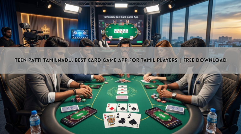 Teen Patti Tamilnadu: Best Card Game App for Tamil Players | Free Download