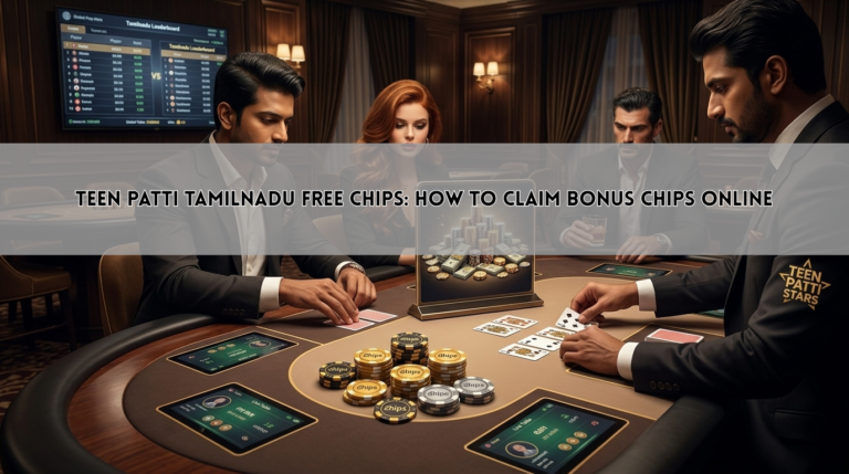 Teen Patti Tamilnadu Free Chips: How to Claim Bonus Chips Online