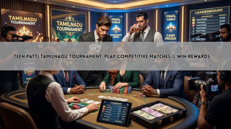 Teen Patti Tamilnadu Tournament: Play Competitive Matches & Win Rewards