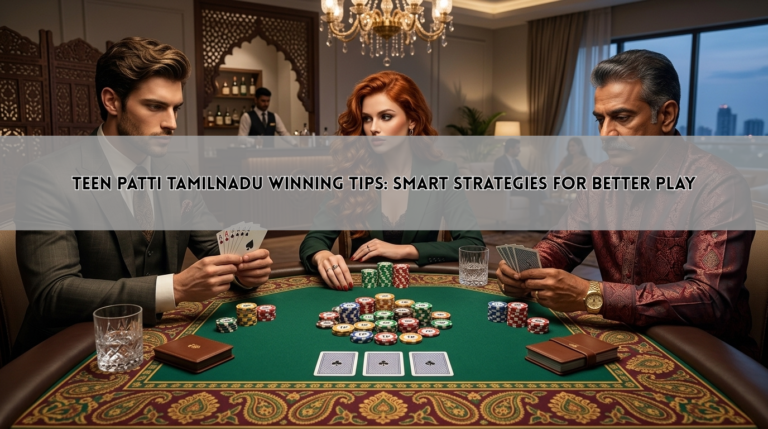 Teen Patti Tamilnadu Winning Tips: Smart Strategies for Better Play