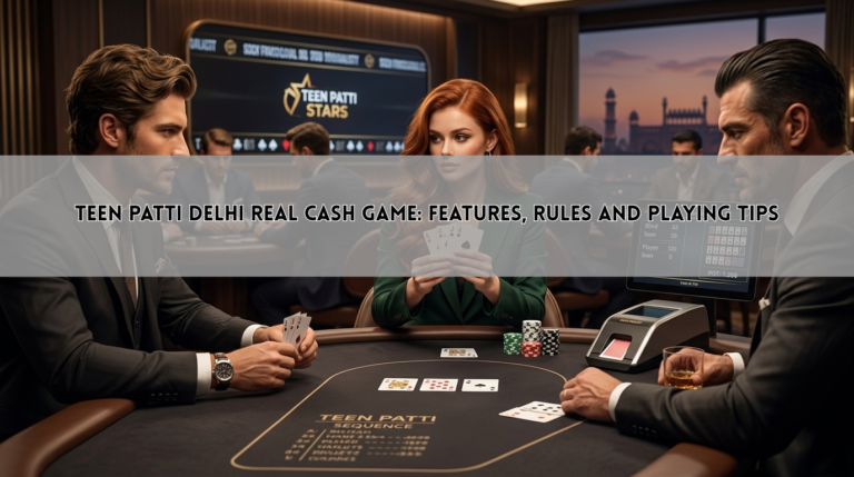 Teen Patti Delhi Real Cash Game: Features, Rules and Playing Tips
